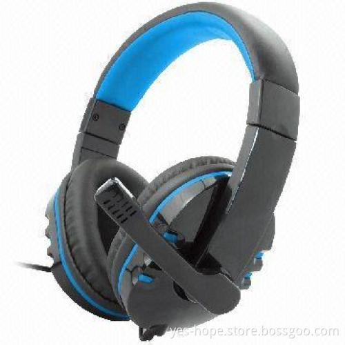 USB PC gaming headset with mic & volume control